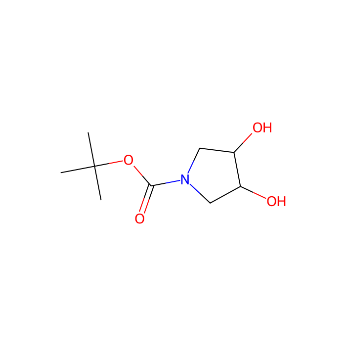 (3R,4S)-tert-Butyl 3,4-dihydroxypyrrolidine-1-carboxylate - ≥97% CAS No(186393-22-6) by Aladdin Scientific