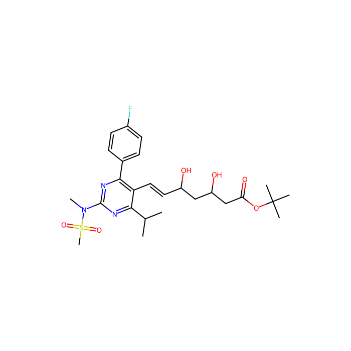 (3R,5S,6E)-7-[4-(4-Fluorophenyl)-6-isopropyl-2-[(methanesulfonyl) methylamino]pyrimidin-5-yl]-3,5-dihydroxyhept-6-enoic acid tert-butyl ester - ≥97% CAS No(355806-00-7) by Aladdin Scientific