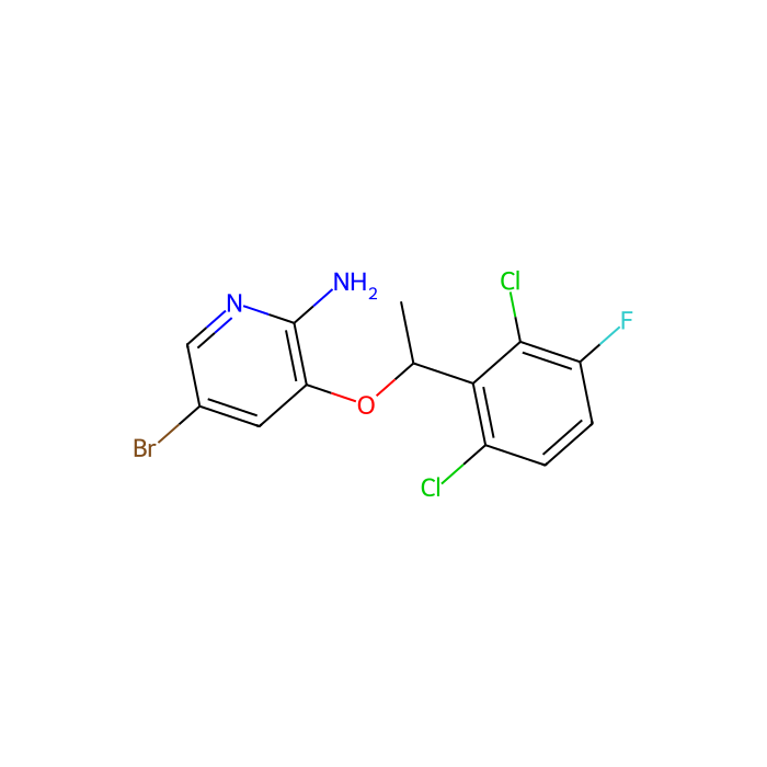 (R)-5-Bromo-3-(1-(2,6-dichloro-3-fluorophenyl)ethoxy)pyridin-2-amine - ≥98% CAS No(877399-00-3) by Aladdin Scientific