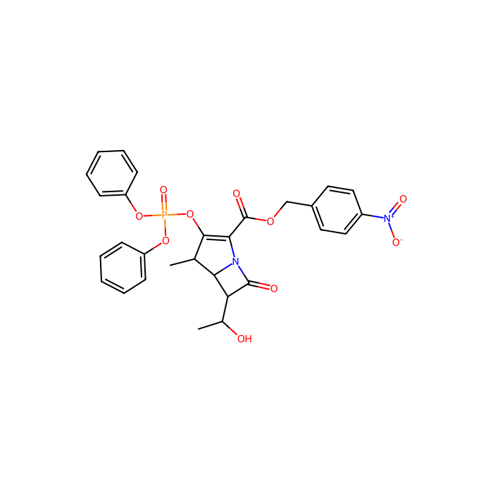 (4R,5R,6S)-4-Nitrobenzyl 3-((diphenoxyphosphoryl)oxy)-6-((R)-1-hydroxyethyl)-4-methyl-7-oxo-1-azabicyclo[3.2.0]hept-2-ene-2-carboxylate - ≥97% CAS No(90776-59-3) by Aladdin Scientific