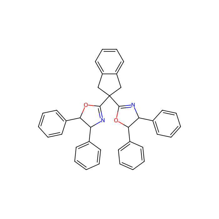 (4R,4'R,5S,5'S)-2,2'-(2,3-Dihydro-1H-indene-2,2-diyl)bis(4,5-diphenyl-4,5-dihydrooxazole) - ≥98% CAS No(1656253-81-4) by Aladdin Scientific