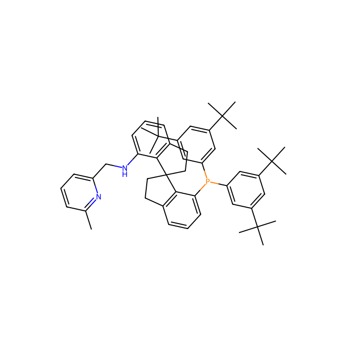 (R)-(+)-7-Bis(3,5-di-t-butylphenyl)phosphino-7''-[(6-methylpyridine-2-ylmethyl)amino]-2,2'',3,3''-tetrahydro-1,1''-spirobiindane - ≥98%,≥99%(ee) CAS No(1298133-26-2) by Aladdin Scientific