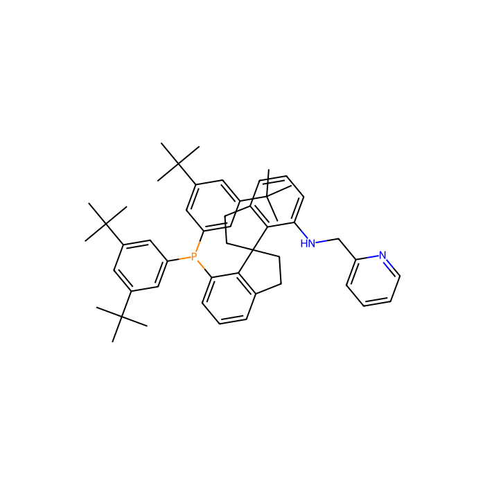 (R)-(+)-7-Bis(3,5-di-t-butylphenyl)phosphino-7''-[(pyridine-2-ylmethyl)amino]-2,2'',3,3''-tetrahydro-1,1''-spirobiindane - ≥98%,≥99%(ee) CAS No(1298133-21-7) by Aladdin Scientific