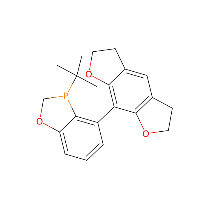 (R)-3-(tert-Butyl)-4-(2,3,5,6-tetrahydrobenzo[1,2-b:5,4-b'']difuran-8-yl)-2,3-dihydrobenzo[d][1,3]oxaphosphole - ≥97%,≥99%(ee) CAS No(1835717-07-1) by Aladdin Scientific