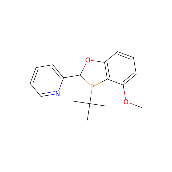 2-((2R,3R)-3-(tert-Butyl)-4-methoxy-2,3-dihydrobenzo[d][1,3]oxaphosphol-2-yl)pyridine - ≥95%,≥99%(ee) CAS No(1542796-07-5) by Aladdin Scientific