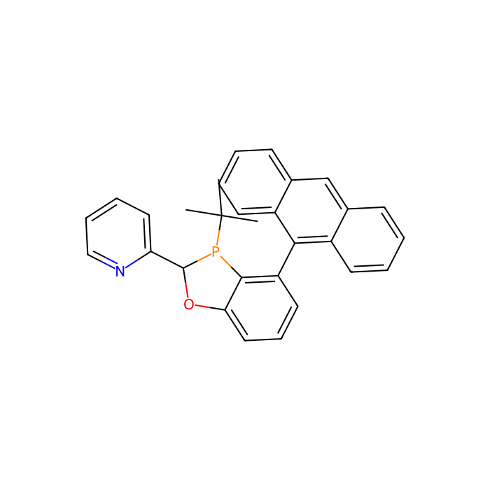 2-((2R,3R)-4-(Anthracen-9-yl)-3-(tert-butyl)-2,3-dihydrobenzo[d][1,3]oxaphosphol-2-yl)pyridine - ≥97%,≥99%(ee) CAS No(1542796-14-4) by Aladdin Scientific