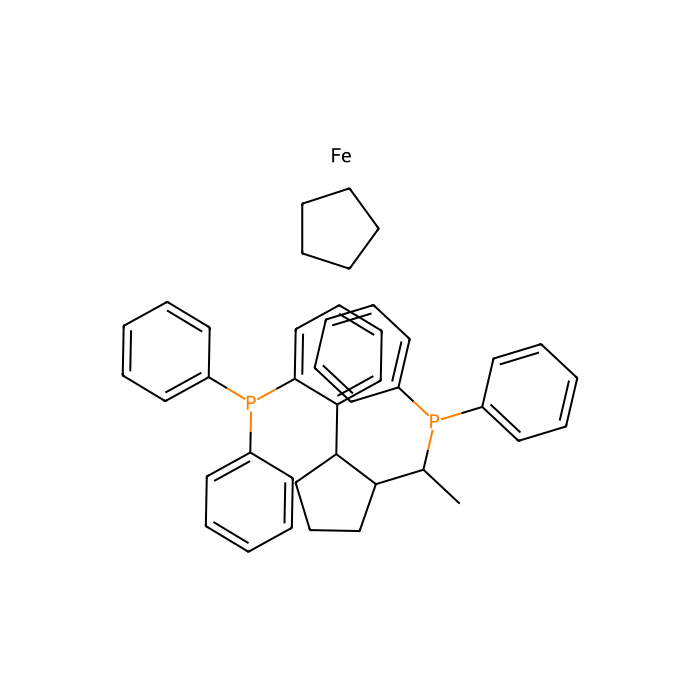 (R)-(+)-1-[(R)-2-(2''-Diphenylphosphinophenyl)ferrocenyl]ethyldiphenylphosphine - ≥97% CAS No(565184-32-9) by Aladdin Scientific