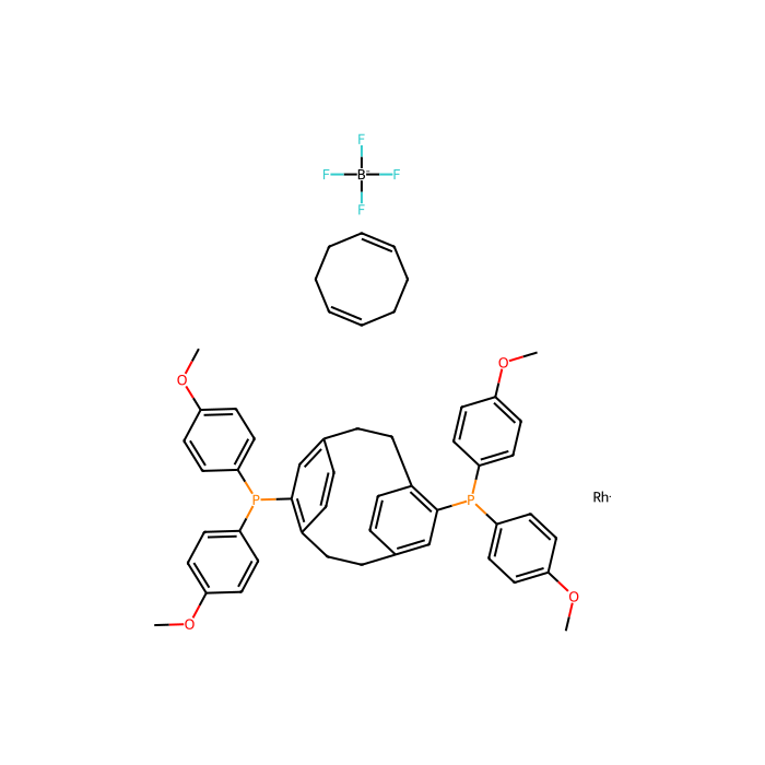 (R)-4,12-Bis(4-methoxyphenyl)-[2.2]-paracyclophane(1,5-cyclooctadiene)rhodium(I) tetrafluoroborate - ≥97% CAS No(1038932-67-0) by Aladdin Scientific