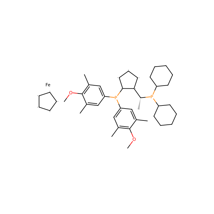 (R)-(-)-1-{(S)-2-[Bis(3,5-dimethyl-4-methoxyphenyl)phosphino]ferrocenyl}ethyldicyclohexylphosphine - ≥97% CAS No(360048-63-1) by Aladdin Scientific