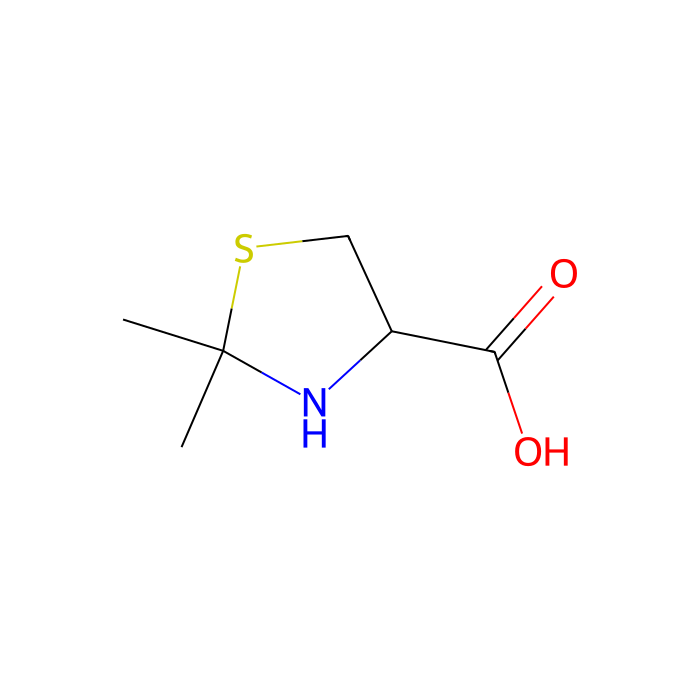 (4R)-2,2-Dimethyl-4-thiazolidinecarboxylic Acid - ≥98%(T) CAS No(58166-38-4) by Aladdin Scientific