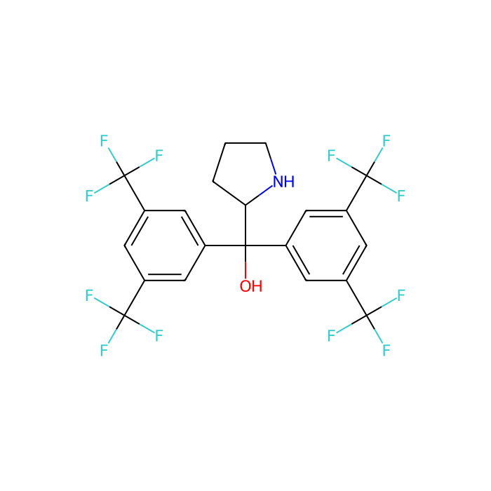 (R)-Bis[3,5-bis(trifluoromethyl)phenyl](pyrrolidin-2-yl)methanol - ≥98% CAS No(948595-00-4) by Aladdin Scientific