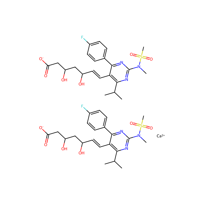Rosuvastatin (ZD4522) calcium - Moligand™, 10mM in DMSO CAS No(147098-20-2) by Aladdin Scientific