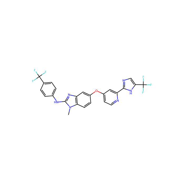RAF265 (CHIR-265) - Moligand™, 10mM in DMSO CAS No(927880-90-8) by Aladdin Scientific