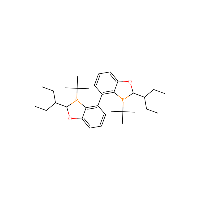 (2R,2'R,3R,3'R)-3,3'-di-tert-butyl-2,2'-di(pentan-3-yl)-2,2',3,3'-tetrahydro-4,4'-bibenzo[d][1,3]oxaphosphole - ≥97%,≥99%(ee) CAS No(2213449-78-4) by Aladdin Scientific