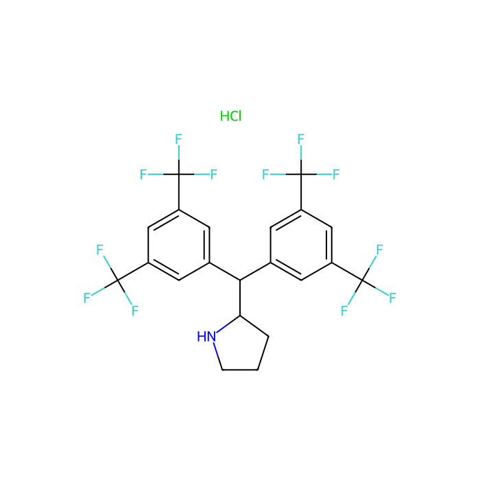 (R)-2-{Bis[3,5-bis(trifluoromethyl)phenyl]methyl}pyrrolidine hydrochloride - ≥97% CAS No(1217463-08-5) by Aladdin Scientific
