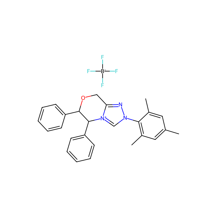 (5R,6S)-2-Mesityl-5,6-diphenyl-6,8-dihydro-5H-[1,2,4]triazolo[3,4-c][1,4]oxazin-2-ium tetrafluoroborate - ≥97% CAS No(950842-71-4) by Aladdin Scientific