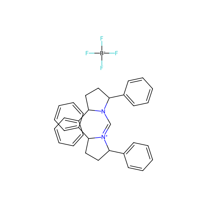 (2R,5R)-1-(((2R,5R)-2,5-Diphenylpyrrolidin-1-yl)methylene)-2,5-diphenylpyrrolidinium tetrafluoroborate -  CAS No(1204324-09-3) by Aladdin Scientific