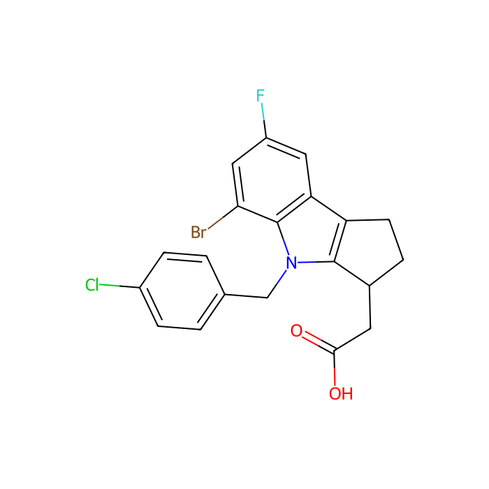 (R)-2-(5-Bromo-4-(4-chlorobenzyl)-7-fluoro-1,2,3,4-tetrahydrocyclopenta[b]indol-3-yl)acetic acid -  CAS No(393509-05-2) by Aladdin Scientific