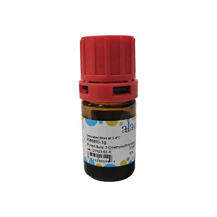 (R)-tert-Butyl 3-((methylsulfonyl)oxy)pyrrolidine-1-carboxylate - ≥97% CAS No(127423-61-4) by Aladdin Scientific