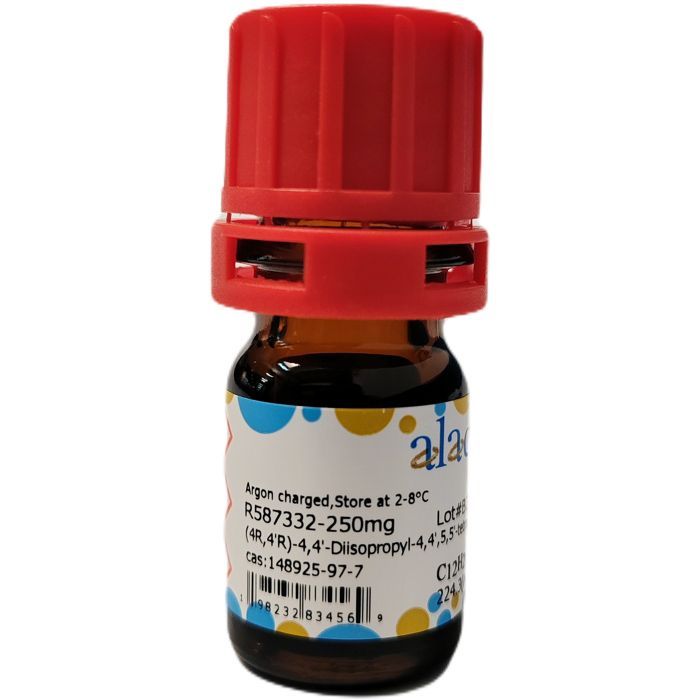 (4R,4'R)-4,4'-Diisopropyl-4,4',5,5'-tetrahydro-2,2'-bioxazole - ≥97%,≥99%(ee) CAS No(148925-97-7) by Aladdin Scientific