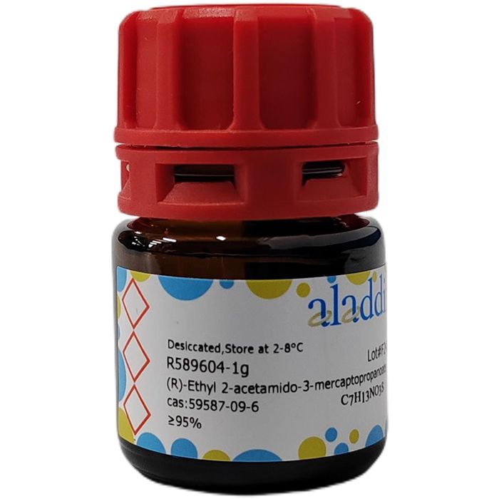 (R)-Ethyl 2-acetamido-3-mercaptopropanoate - ≥95% CAS No(59587-09-6) by Aladdin Scientific