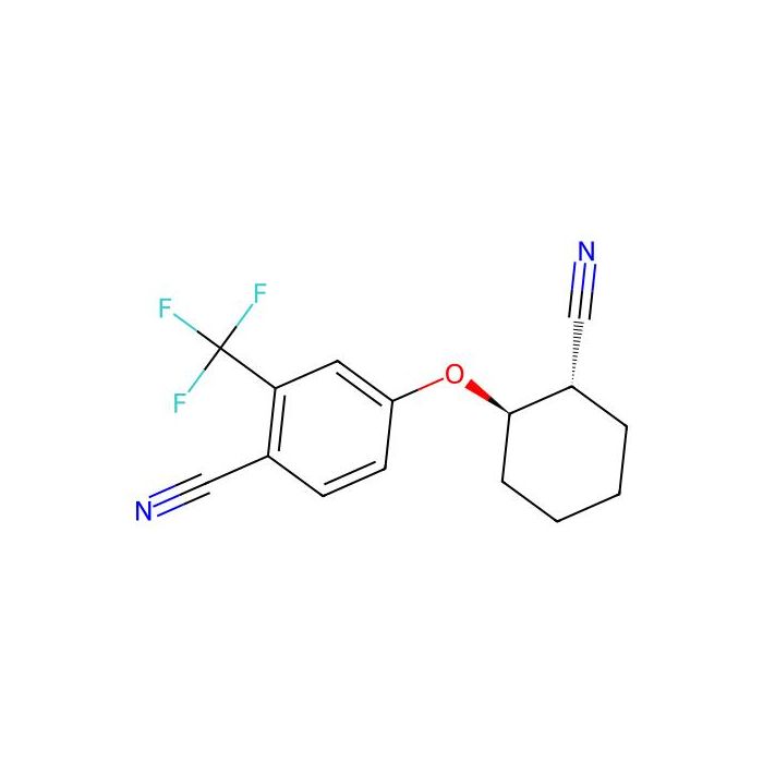 4-(((1R,2S)-2-Cyanocyclohexyl)oxy)-2-(trifluoromethyl)benzonitrile -  CAS No(956004-50-5) by Aladdin Scientific