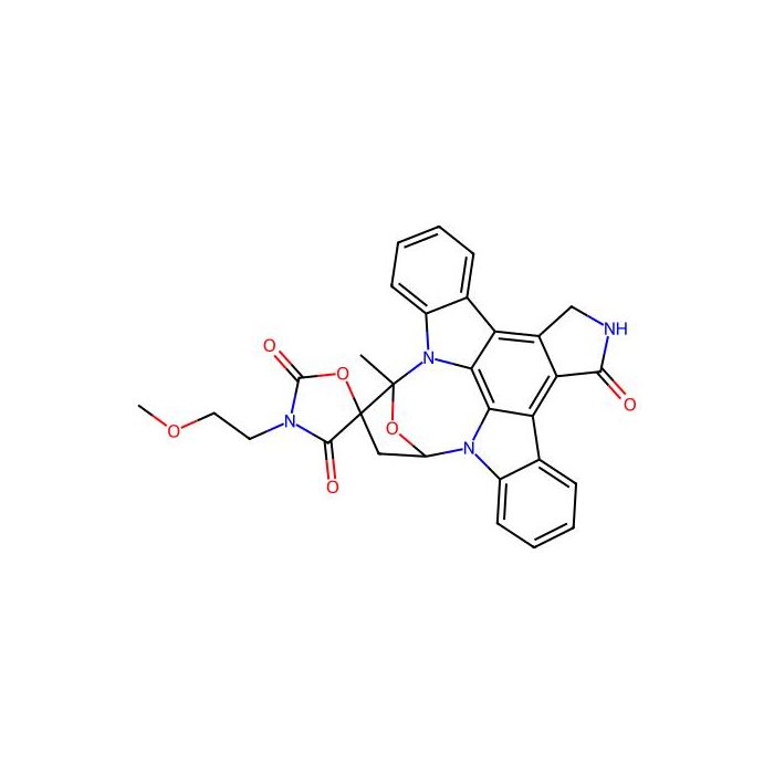 (5R,15'S,18'R)-3-(2-methoxyethyl)-15'-methylspiro[1,3-oxazolidine-5,16'-28-oxa-4,14,19-triazaoctacyclo[12.11.2.115,18.02,6.07,27.08,13.019,26.020,25]octacosa-1,6,8,10,12,20,22,24,26-nonaene]-2,3',4-trione -  CAS No(91824201) by Aladdin Scientific