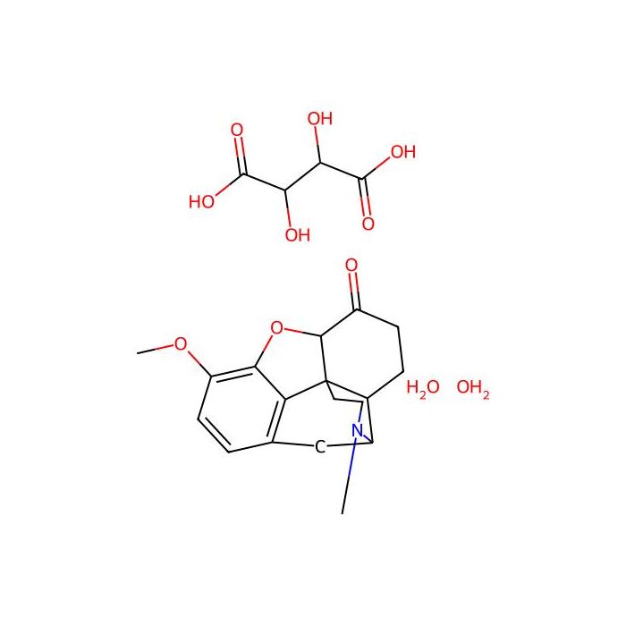 (4R,4aR,7aR,12bS)-9-methoxy-3-methyl-1,2,4,4a,5,6,7a,13-octahydro-4,12-methanobenzofuro[3,2-e]isoquinolin-7-one;2,3-dihydroxybutanedioic acid;dihydrate -  CAS No(134156377) by Aladdin Scientific