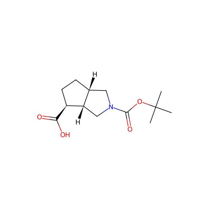 rel-(3aS,4S,6aS)-2-tert-butoxycarbonyl-3,3a,4,5,6,6a-hexahydro-1H-cyclopenta[c]pyrrole-4-carboxylic acid - ≥97% CAS No(1251012-45-9) by Aladdin Scientific