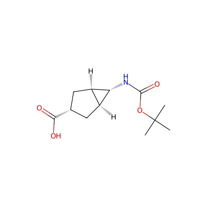 rel-(1R,3s,5S,6r)-6-(tert-butoxycarbonylamino)bicyclo[3.1.0]hexane-3-carboxylic acid - ≥97% CAS No(2905463-63-8) by Aladdin Scientific