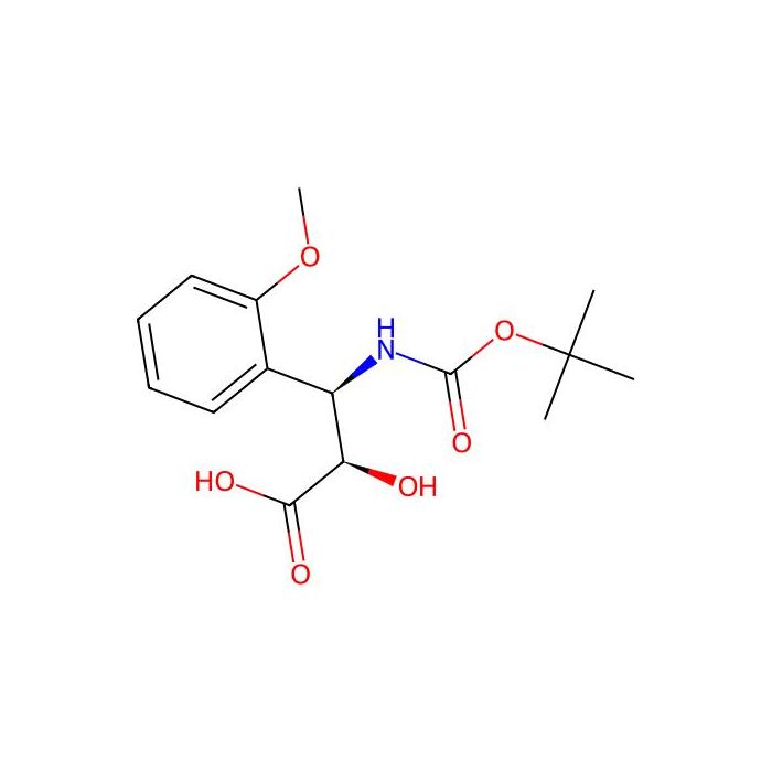 (2R,3R)-3-((tert-Butoxycarbonyl)amino)-2-hydroxy-3-(2-methoxyphenyl)propanoic acid - ≥95% CAS No(1217685-09-0) by Aladdin Scientific