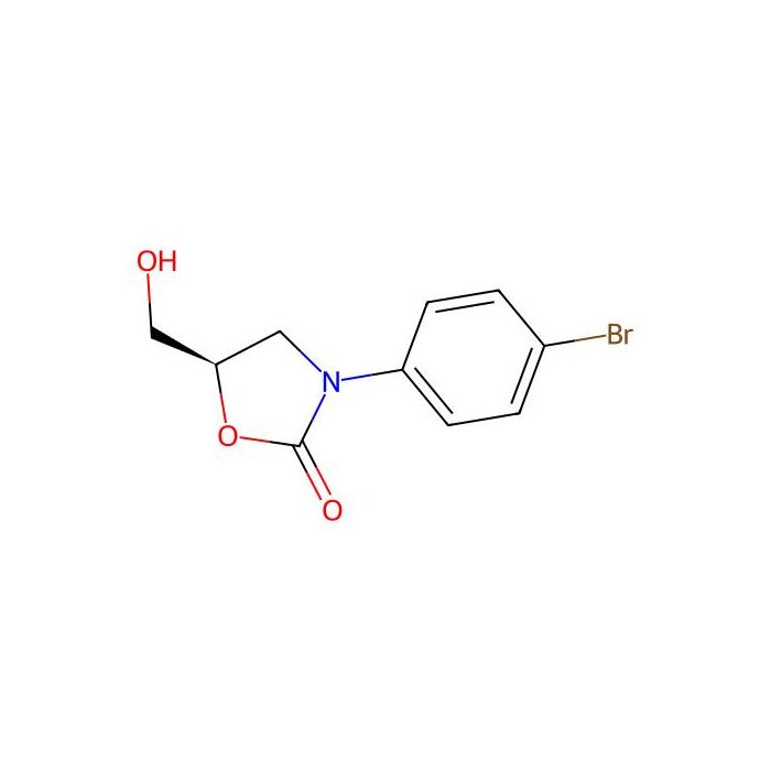 (5R)-3-(4-bromophenyl)-5-(hydroxymethyl)-1,3-oxazolidin-2-one - ≥97% CAS No(1252686-47-7) by Aladdin Scientific