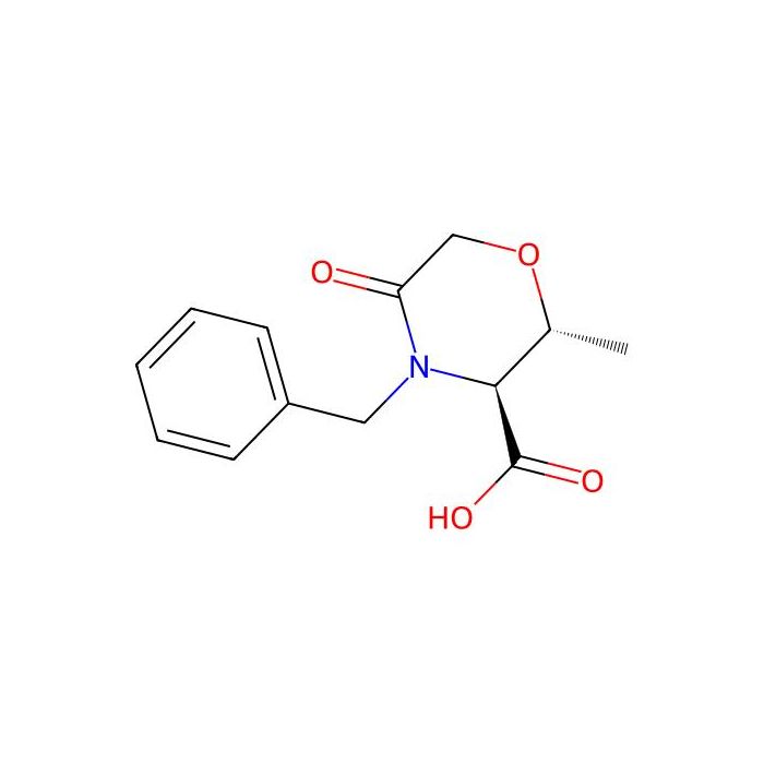 (2R,3S)-4-benzyl-2-methyl-5-oxomorpholine-3-carboxylic acid - ≥95% CAS No(681851-25-2) by Aladdin Scientific