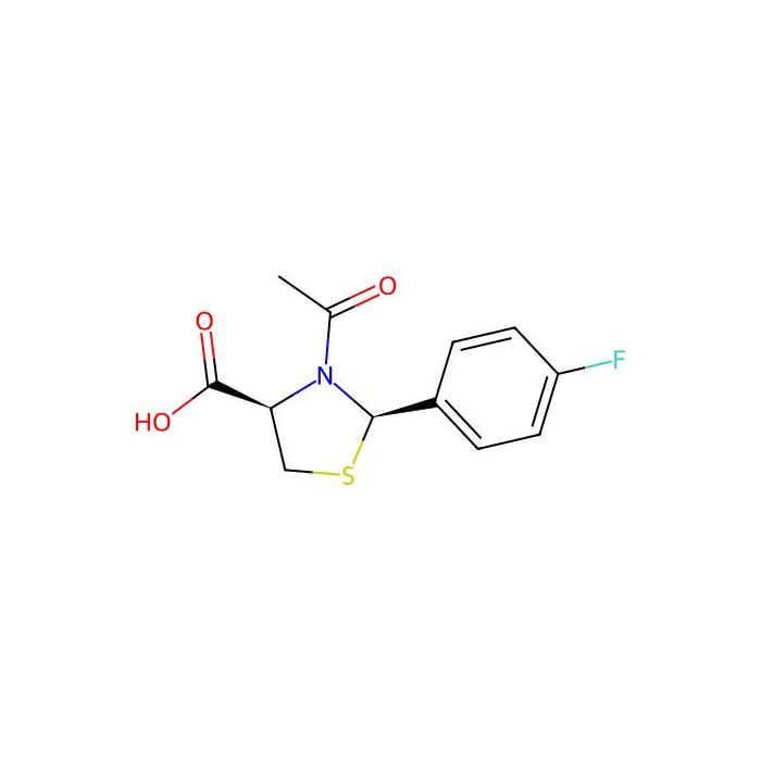 (2R,4R)-3-acetyl-2-(4-fluorophenyl)-1,3-thiazolidine-4-carboxylic acid - ≥97% CAS No(110078-80-3) by Aladdin Scientific