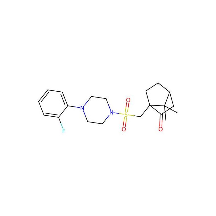 (4R)-1-(((4-(2-fluorophenyl)piperazin-1-yl)sulfonyl)methyl)-7,7-dimethylbicyclo[2.2.1]heptan-2-one -  CAS No(569651-70-3) by Aladdin Scientific