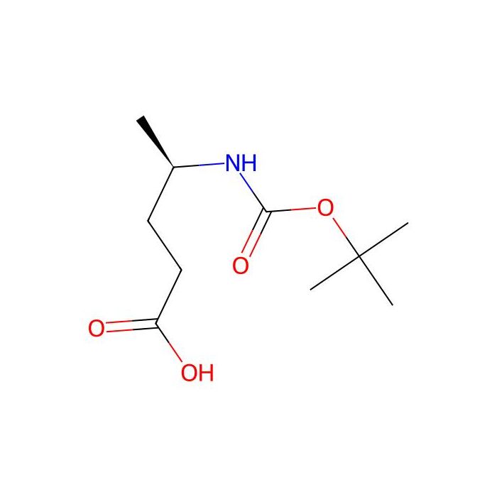 (4R)-4-(((tert-butoxy)carbonyl)amino)pentanoic acid - ≥95% CAS No(214402-34-3) by Aladdin Scientific