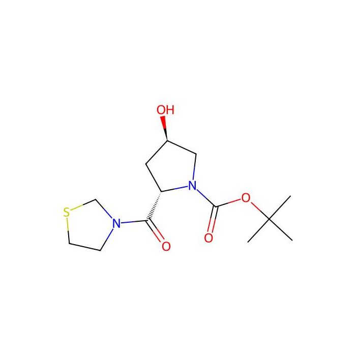 (2R,4S)-tert-butyl 4-hydroxy-2-(thiazolidine-3-carbonyl)pyrrolidine-1-carboxylate - ≥98% CAS No(401564-30-5) by Aladdin Scientific