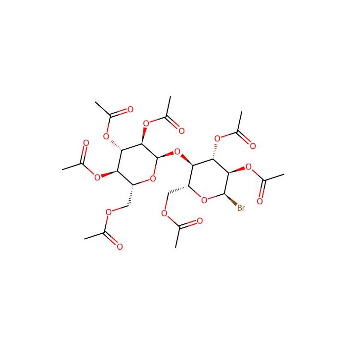 (2R,3R,4S,5R,6R)-2-(Acetoxymethyl)-6-(((2R,3R,4S,5R,6R)-4,5-diacetoxy-2-(acetoxymethyl)-6-bromotetrahydro-2H-pyran-3-yl)oxy)tetrahydro-2H-pyran-3,4,5-triyl triacetate - ≥95% CAS No(14257-35-3) by Aladdin Scientific