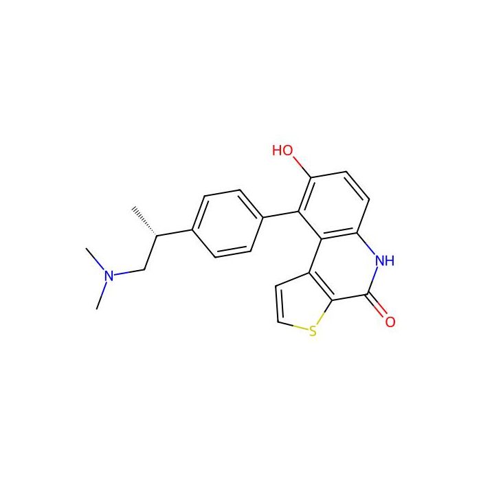 (R)-9-(4-(1-(dimethylamino)propan-2-yl)phenyl)-8-hydroxythieno[2,3-c]quinolin-4(5H)-one -  CAS No(1338540-81-0) by Aladdin Scientific