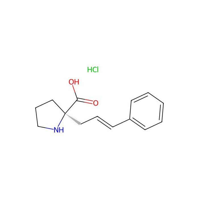 (R)-2-Cinnamylpyrrolidine-2-carboxylic acid hydrochloride - ≥98% CAS No(1049739-31-2) by Aladdin Scientific