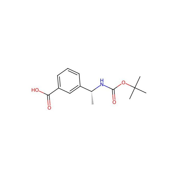 (R)-3-(1-tert-Butoxycarbonylamino-ethyl)-benzoic acid - ≥98% CAS No(193150-14-0) by Aladdin Scientific