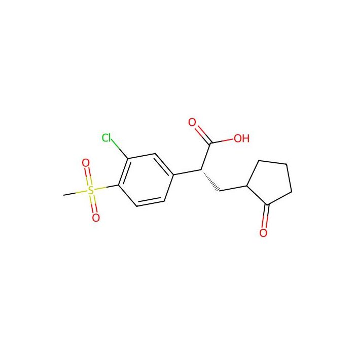 (R)-2-(3-Chloro-4-methanesulfonylphenyl)-3-(2-oxocyclopentyl)propionic acid - ≥95% CAS No(625113-52-2) by Aladdin Scientific