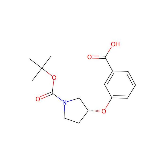 (R)-1-Boc-3-(3-carboxy-phenoxy)-pyrrolidine - ≥98% CAS No(222987-19-1) by Aladdin Scientific