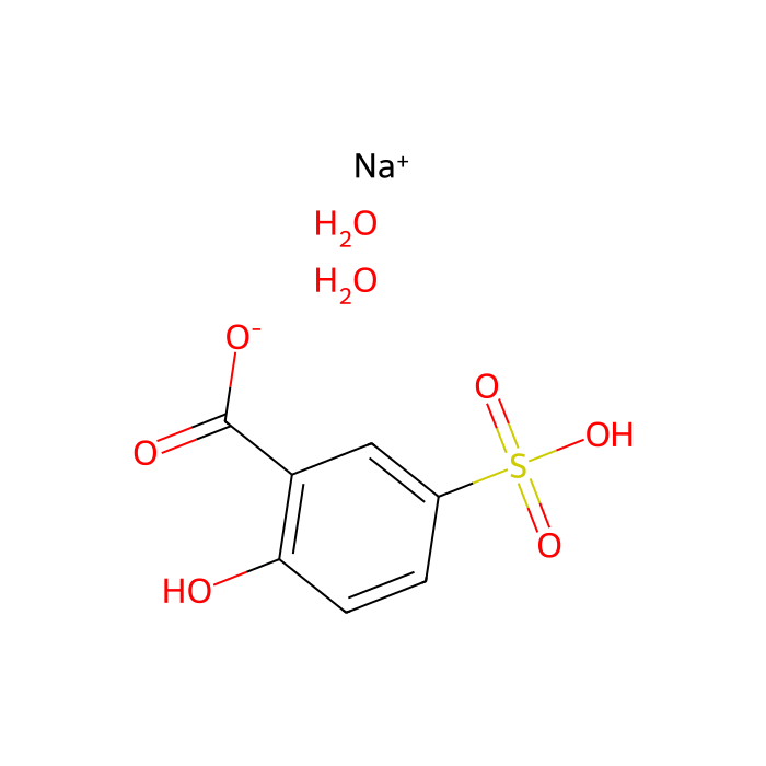 Sodium sulfosalicylate dihydrate - AR, ≥99% CAS No(1300-61-4) by Aladdin Scientific