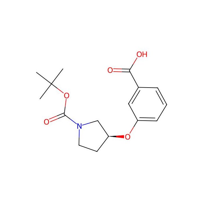 (S)-1-Boc-3-(3-carboxy-phenoxy)-pyrrolidine - ≥98% CAS No(222987-13-5) by Aladdin Scientific
