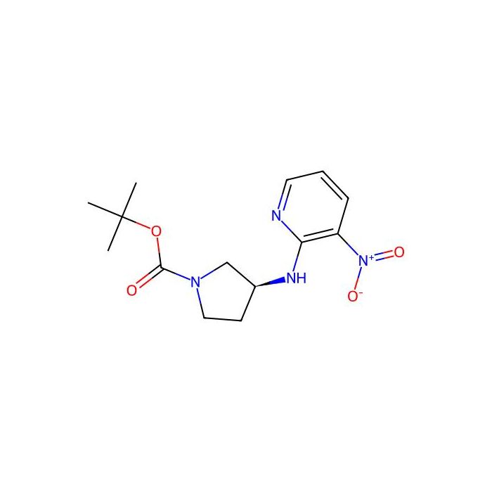(S)-tert-Butyl 3-((3-nitropyridin-2-yl)amino)pyrrolidine-1-carboxylate - ≥95% CAS No(1417789-12-8) by Aladdin Scientific