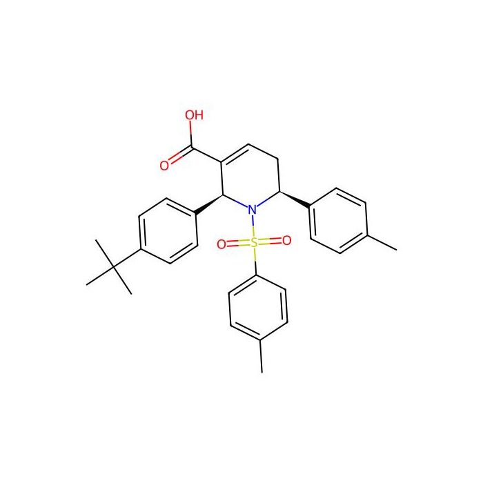 (2S,6S)-6-(4-tert-butylphenyl)-2-(4-methylphenyl)-1-(4-methylphenyl)sulfonyl-3,6-dihydro-2H-pyridine-5-carboxylic acid - ≥98% CAS No(942285-55-4) by Aladdin Scientific