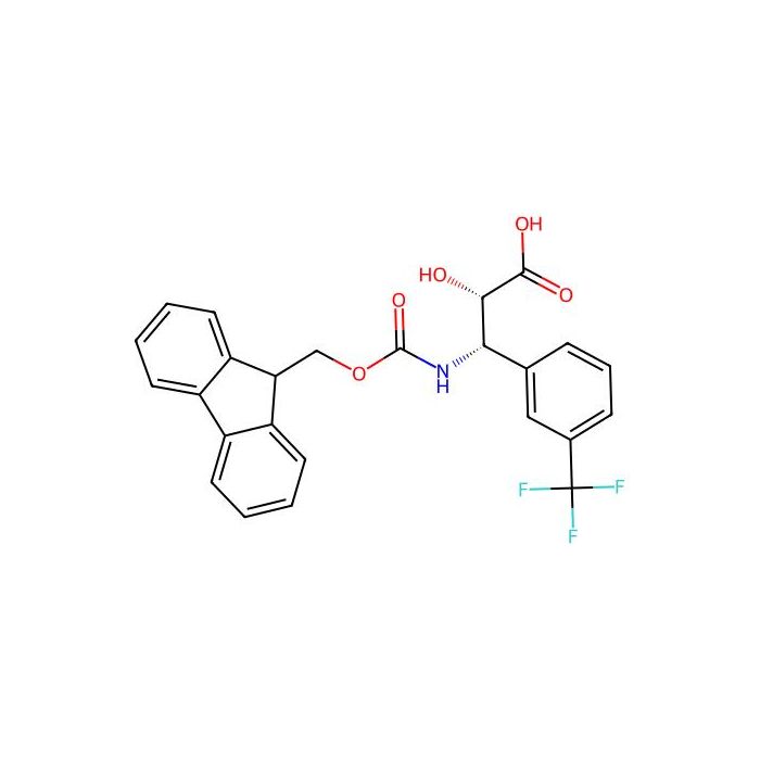 (2S,3S)-3-((((9H-Fluoren-9-yl)methoxy)carbonyl)amino)-2-hydroxy-3-(3-(trifluoromethyl)phenyl)propanoic acid - ≥98% CAS No(959581-13-6) by Aladdin Scientific