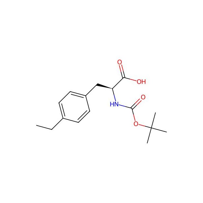 (S)-2-(Tert-butoxycarbonylamino)-3-(4-ethylphenyl)propanoic acid - ≥97% CAS No(114359-37-4) by Aladdin Scientific