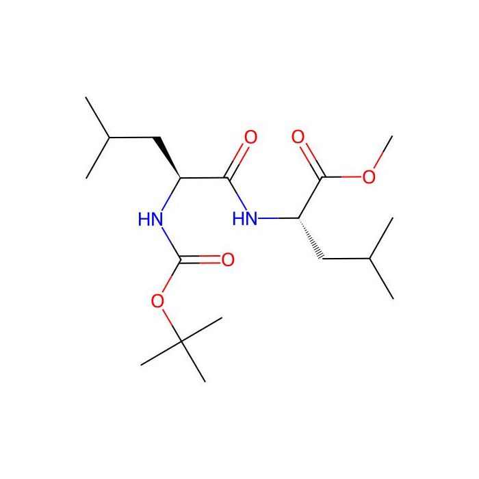 (S)-Methyl 2-((S)-2-((tert-butoxycarbonyl)amino)-4-methylpentanamido)-4-methylpentanoate - ≥97% CAS No(15136-12-6) by Aladdin Scientific